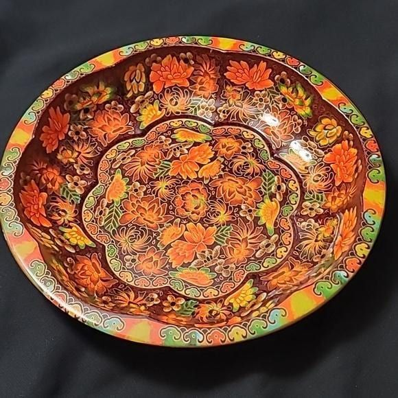 Vintage “Daher Decorated Ware” Round Metal Tin Bowl - Picture 10 of 10